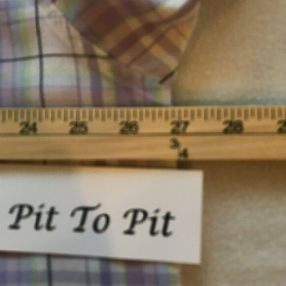 Sean John Men's Short Sleeve Button Front Collared Dress Shirt Sz XXL Gray Plaid - Picture 13 of 14